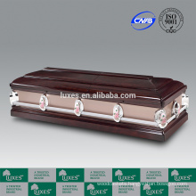 LUXES American Popular Sale Hardwood Casket With Casket Prices